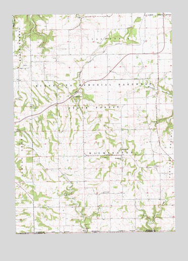 Wilmington, MN USGS Topographic Map