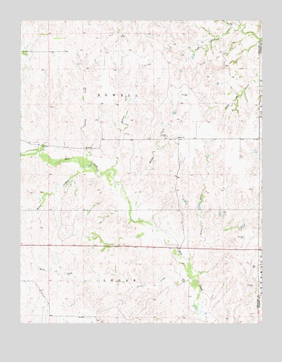 Wilmore SE, KS USGS Topographic Map