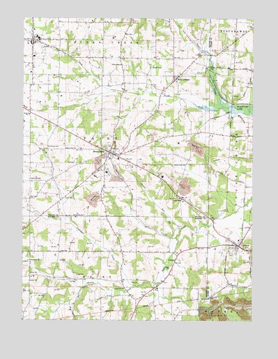 Wilmot, OH USGS Topographic Map