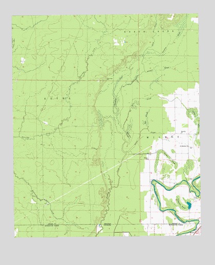 Wilmot SW, AR USGS Topographic Map