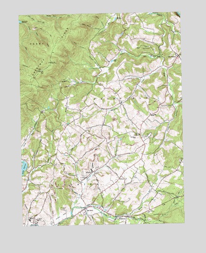 Wilpen, PA USGS Topographic Map