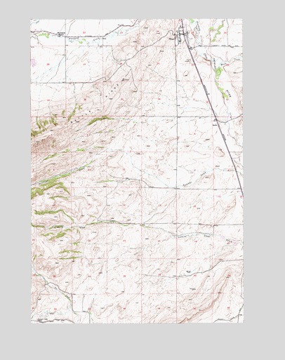 Wilsall, MT USGS Topographic Map
