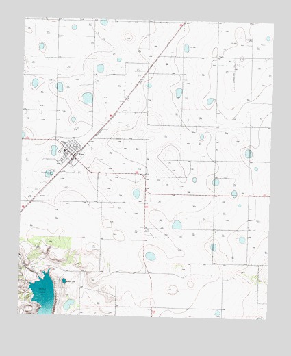 Wilson, TX USGS Topographic Map