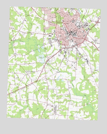 Wilson, NC USGS Topographic Map