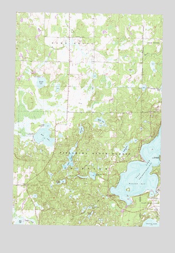Wilson Bay, MN USGS Topographic Map