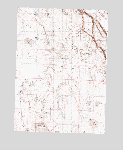 Wilson Butte, OR USGS Topographic Map