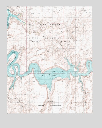 Wilson Creek, UT USGS Topographic Map