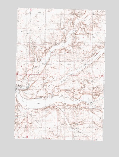 Wilson Creek, WA USGS Topographic Map