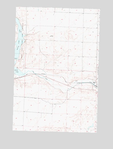 Wilson Creek NW, WA USGS Topographic Map