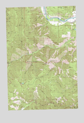 Wilson Gulch, MT USGS Topographic Map
