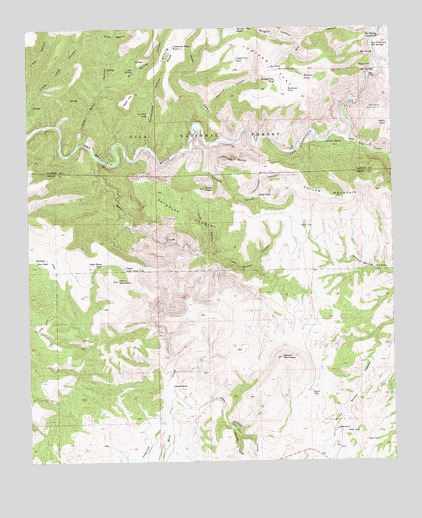 Wilson Mountain, NM USGS Topographic Map