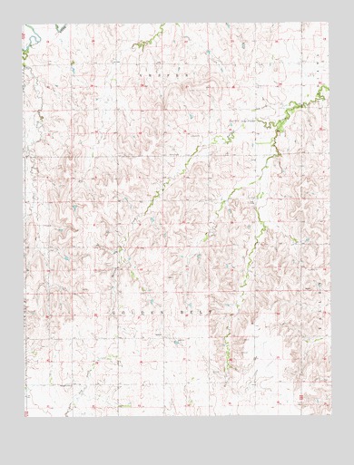 Wilson NE, KS USGS Topographic Map