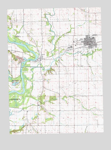 Wilton, IA USGS Topographic Map
