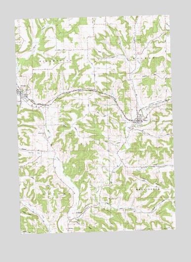 Wilton, WI USGS Topographic Map