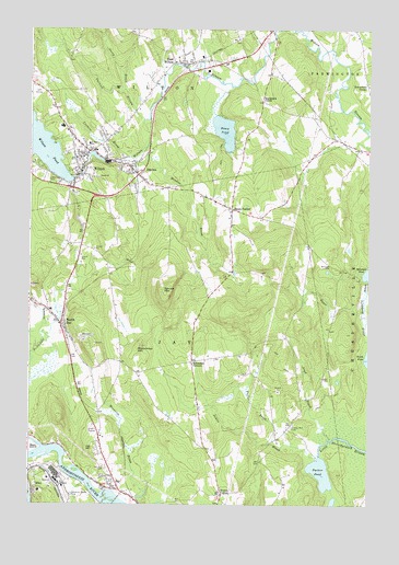 Wilton, ME USGS Topographic Map