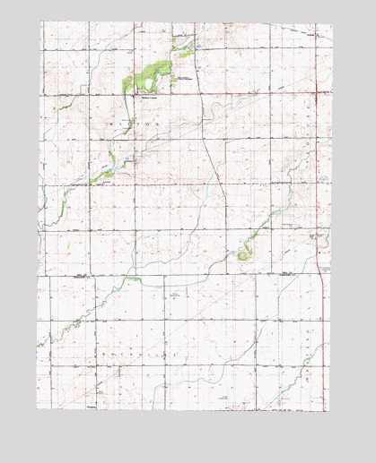 Wilton Center, IL USGS Topographic Map