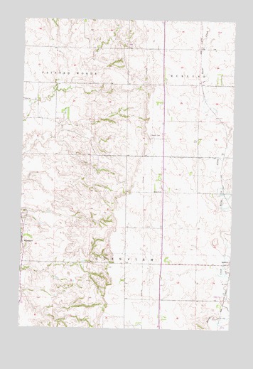 Wilton SE, ND USGS Topographic Map