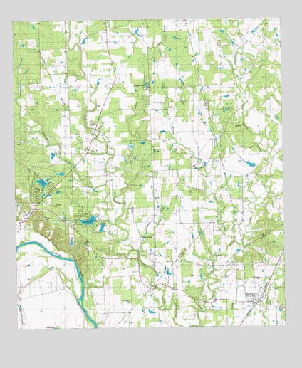 Winchester, TX USGS Topographic Map