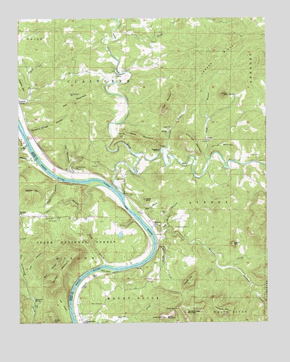 Boswell, AR USGS Topographic Map