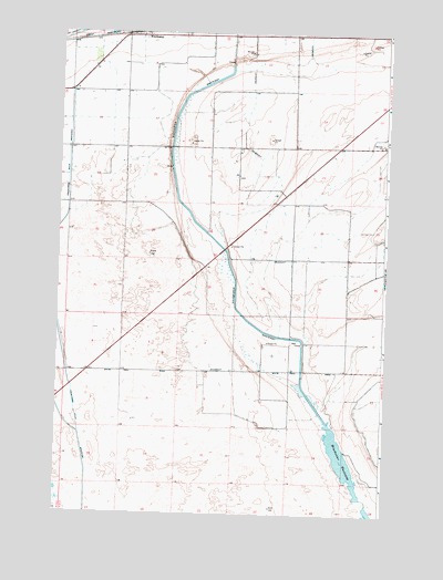 Winchester, WA USGS Topographic Map