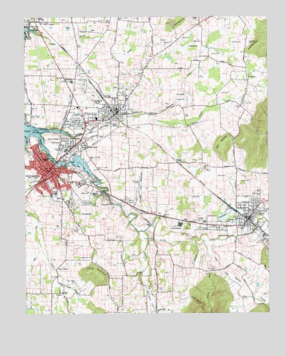 Winchester, TN USGS Topographic Map