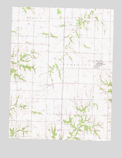 Winchester, KS USGS Topographic Map