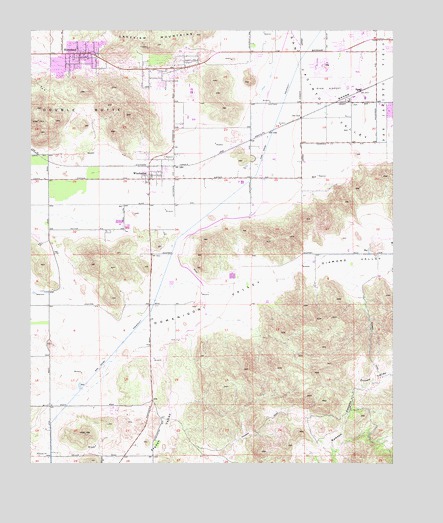 Winchester, CA USGS Topographic Map