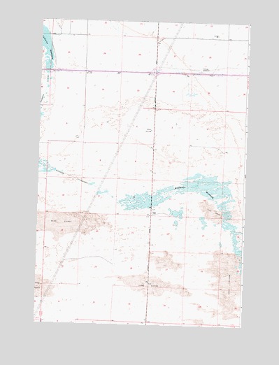 Winchester SE, WA USGS Topographic Map