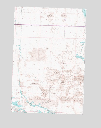 Winchester SW, WA USGS Topographic Map