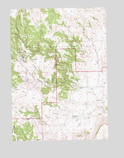 Wind Cave, SD USGS Topographic Map