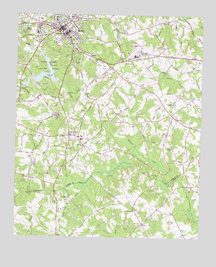 Winder South, GA USGS Topographic Map
