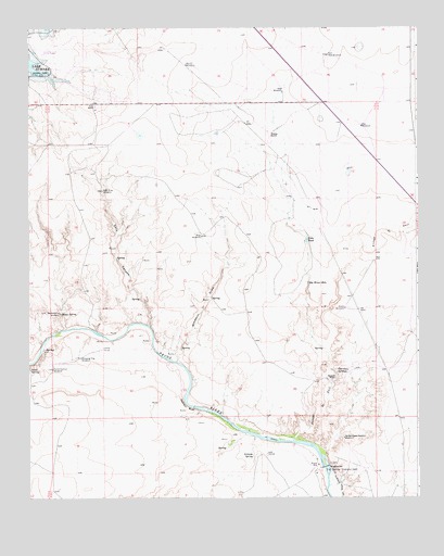 Windmill Draw, NM USGS Topographic Map