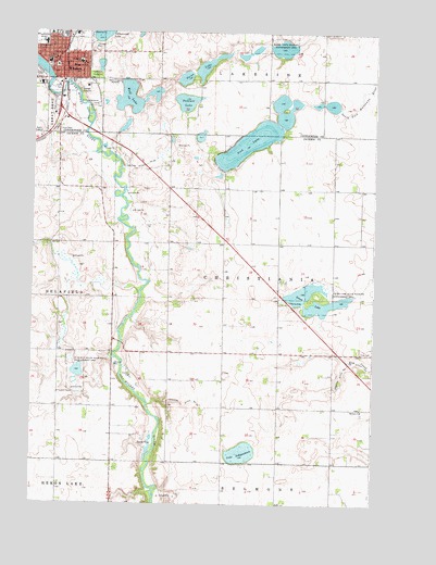 Windom, MN USGS Topographic Map