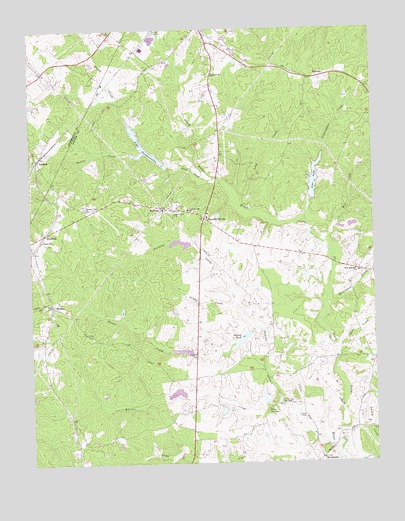 Boswells Tavern, VA USGS Topographic Map