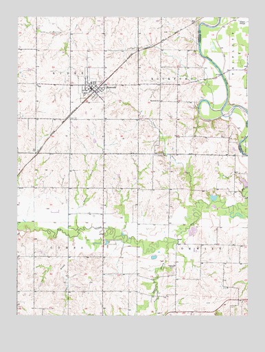Bosworth, MO USGS Topographic Map