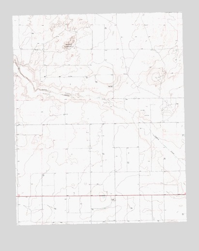 Windy Hill NW, TX USGS Topographic Map