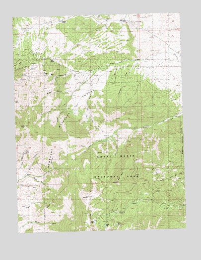 Windy Peak, NV USGS Topographic Map