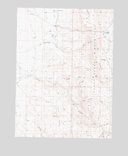 Windy Point, OR USGS Topographic Map