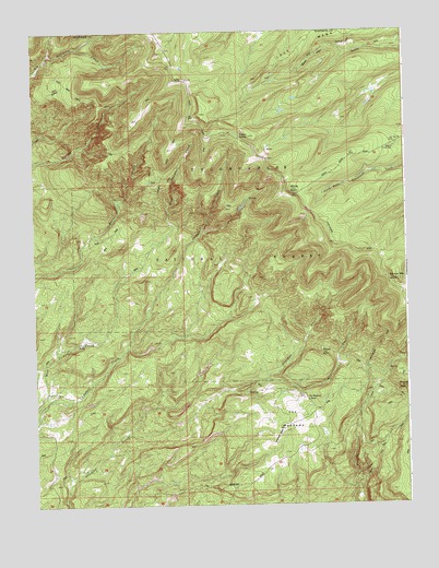 Windy Point, CO USGS Topographic Map