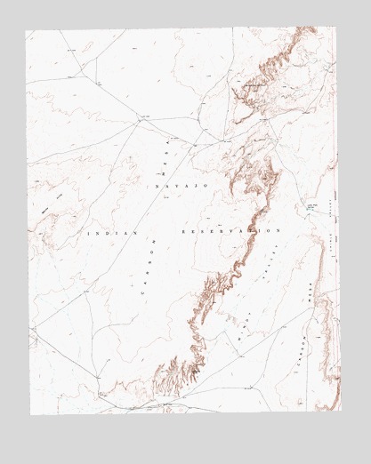 Windy Valley, AZ USGS Topographic Map