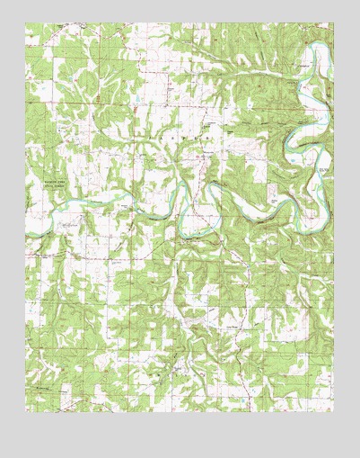 Windyville, MO USGS Topographic Map