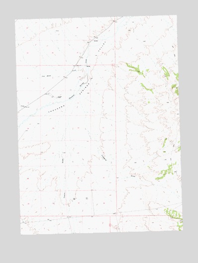 Wine Cup Ranch NE, NV USGS Topographic Map