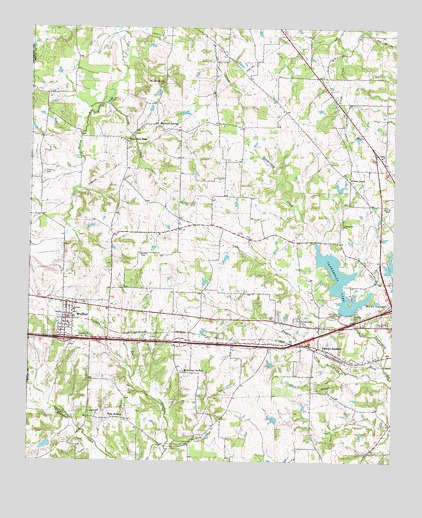 Winfield, TX USGS Topographic Map