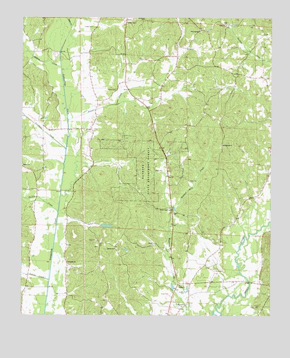 Winfield SE, AL USGS Topographic Map