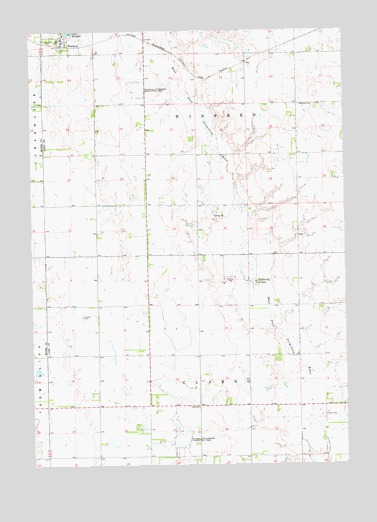 Winfred, SD USGS Topographic Map