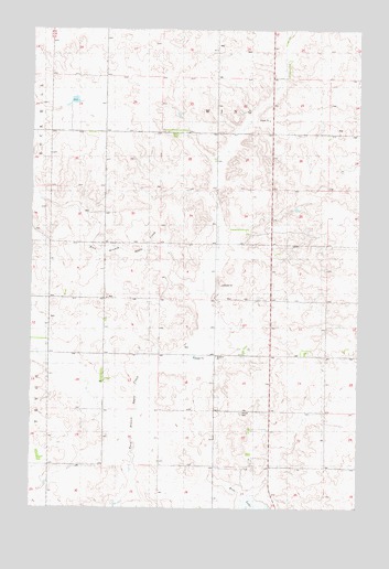Wing SE, ND USGS Topographic Map