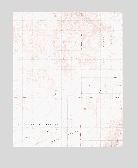 Wingate Wash West, CA USGS Topographic Map