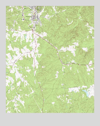 Winnsboro Mills, SC USGS Topographic Map