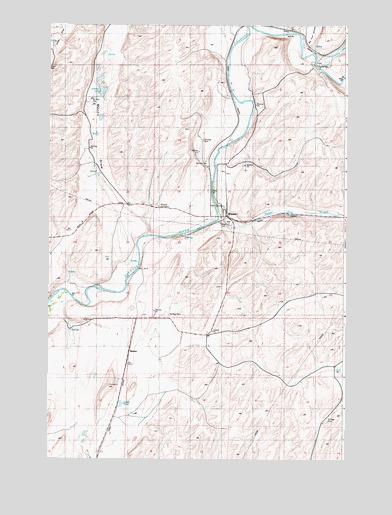 Winona, WA USGS Topographic Map