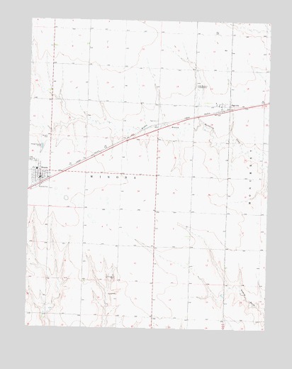 Winona, KS USGS Topographic Map